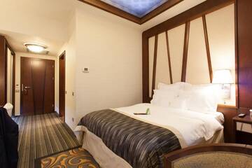 Фото номера Стандартный одноместный номер Отель Metropolis Hotel г. Бистрица 5