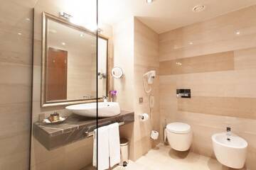 Фото номера Стандартный одноместный номер Отель Metropolis Hotel г. Бистрица 8